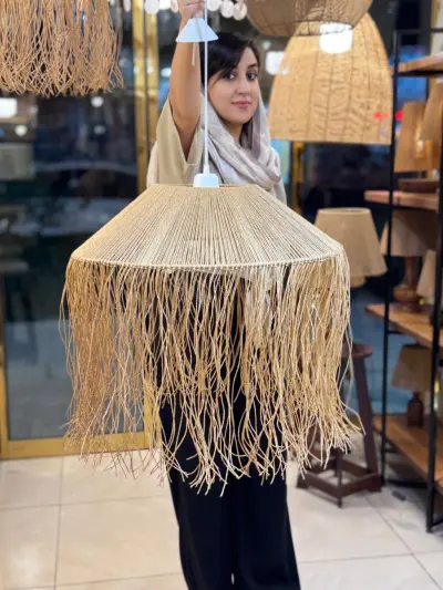 لوستر بشقابی 55 گیسویی